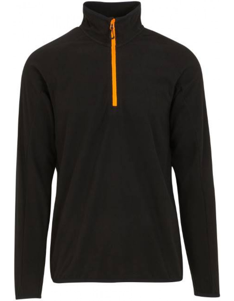 Fleece structurat cu 1/4 fermoar„Navigate”